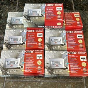 In box Sony Walkman WM-GX552 radio cassette-corder